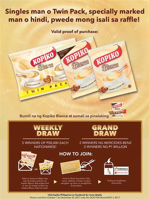 kopiko philippines raffle promo 2023 price|K.